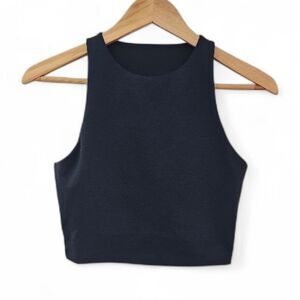 Old Navy CloudComfy High-Neck Longline Sports Bra Sz S NWT Athleisure Minimalist